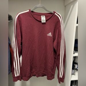 Adidas maroon sweater